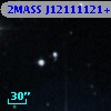 2MASS J12111121+3910052