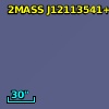 2MASS J12113541+3823536