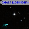 2MASS J12084205+6524303