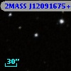 2MASS J12091675+6544080