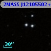 2MASS J12105502+6526114