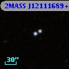 2MASS J12111689+6603195