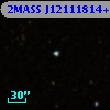 2MASS J12111814+6600568