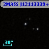 2MASS J12113339+6530366