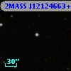 2MASS J12124663+6606025