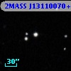2MASS J13110070+3633115