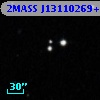 2MASS J13110269+3633012