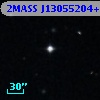 2MASS J13055204+2908504