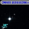2MASS J13111286+2949027