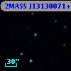 2MASS J13130071+2949503