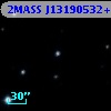 2MASS J13190532+4241334