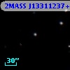 2MASS J13311237+1700243