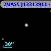 2MASS J13313911+1717516