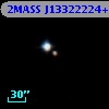 2MASS J13322224+1718139