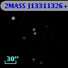 2MASS J13311326+4720047