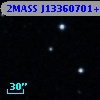 2MASS J13360701+0854403