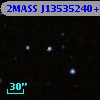 2MASS J13535240+3956323