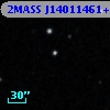 2MASS J14011461+6001521