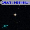 2MASS J14364881+0016404