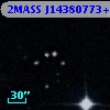 2MASS J14380773+0026116