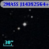 2MASS J14382564+0039314