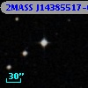 2MASS J14385517-0056024