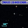 2MASS J14431360+0124060