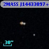2MASS J14433097+0132276