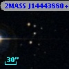 2MASS J14443880+0201432