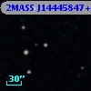2MASS J14445847+0142266