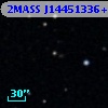 2MASS J14451336+0130497