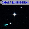 2MASS J14580359+0142104