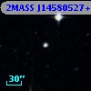2MASS J14580527+0141156