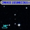 2MASS J15002261+0121125