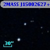 2MASS J15002627+0154052