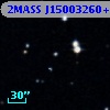 2MASS J15003260+0123317