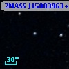 2MASS J15003963+0153264