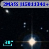 2MASS J15011341+0152196