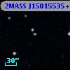 2MASS J15015535+0116221