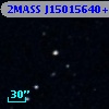 2MASS J15015640+0156015