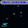 2MASS J15032046+0138038