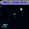 2MASS J15072617+0154052