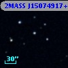 2MASS J15074917+0129199