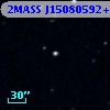 2MASS J15080592+0128045