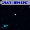 2MASS J15081347+0128333