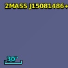 2MASS J15081486+0118544
