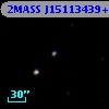 2MASS J15113439+5658164