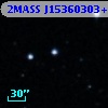 2MASS J15360303+1657352