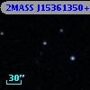 2MASS J15361350+1646441
