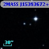 2MASS J15383672+1711413